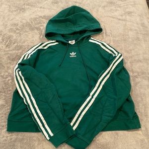 ADIDAS CROPPED HOODIE
